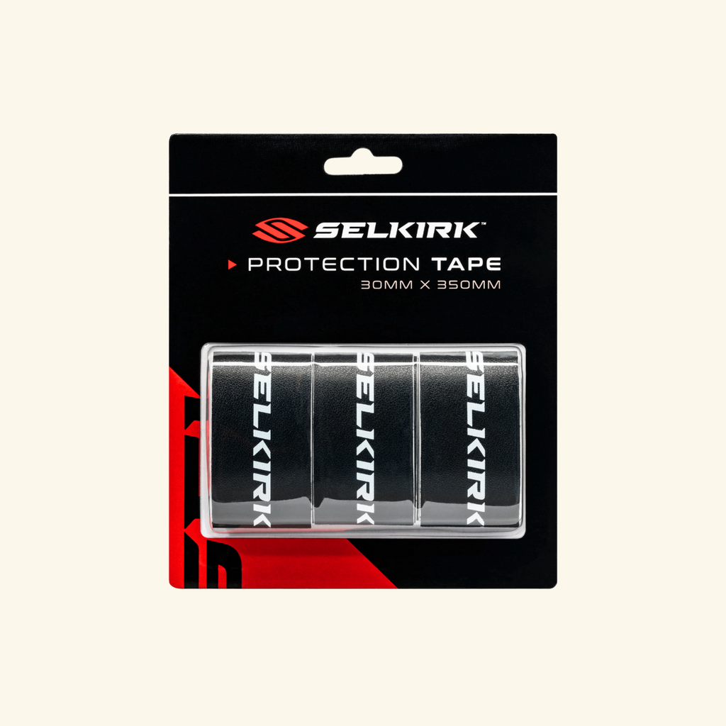 Băng Dán Viền Bảo Vệ Vợt Pickleball Selkirk Protective Edge Guard Tape (3 Strips) – Black