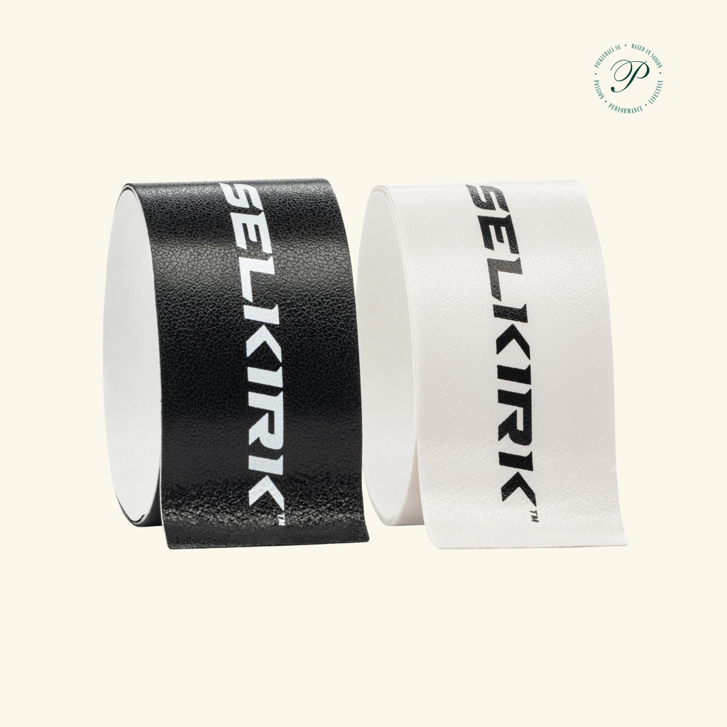 Băng Dán Viền Bảo Vệ Vợt Pickleball Selkirk Protective Edge Guard Tape (3 Strips) – Black