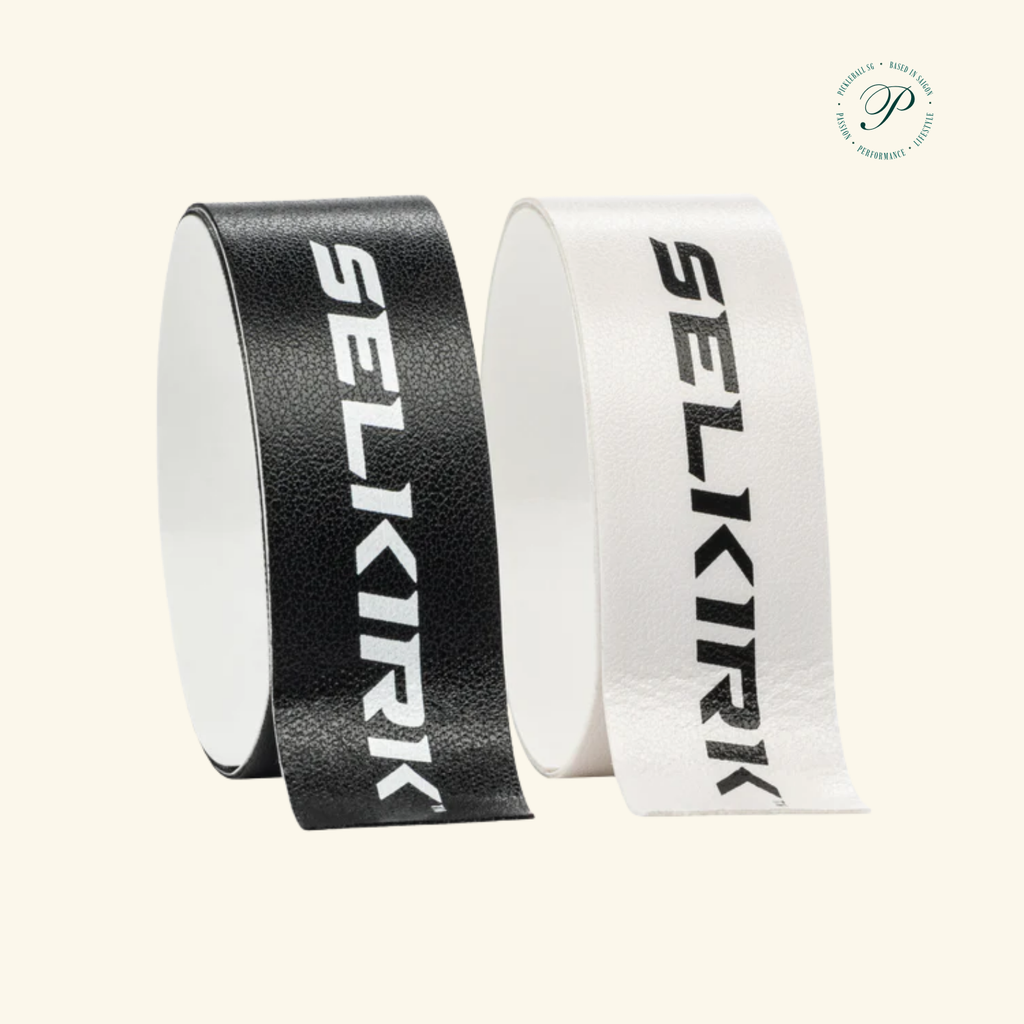 Băng Dán Viền Bảo Vệ Vợt Pickleball Selkirk Protective Edge Guard Tape (3 Strips) – Black