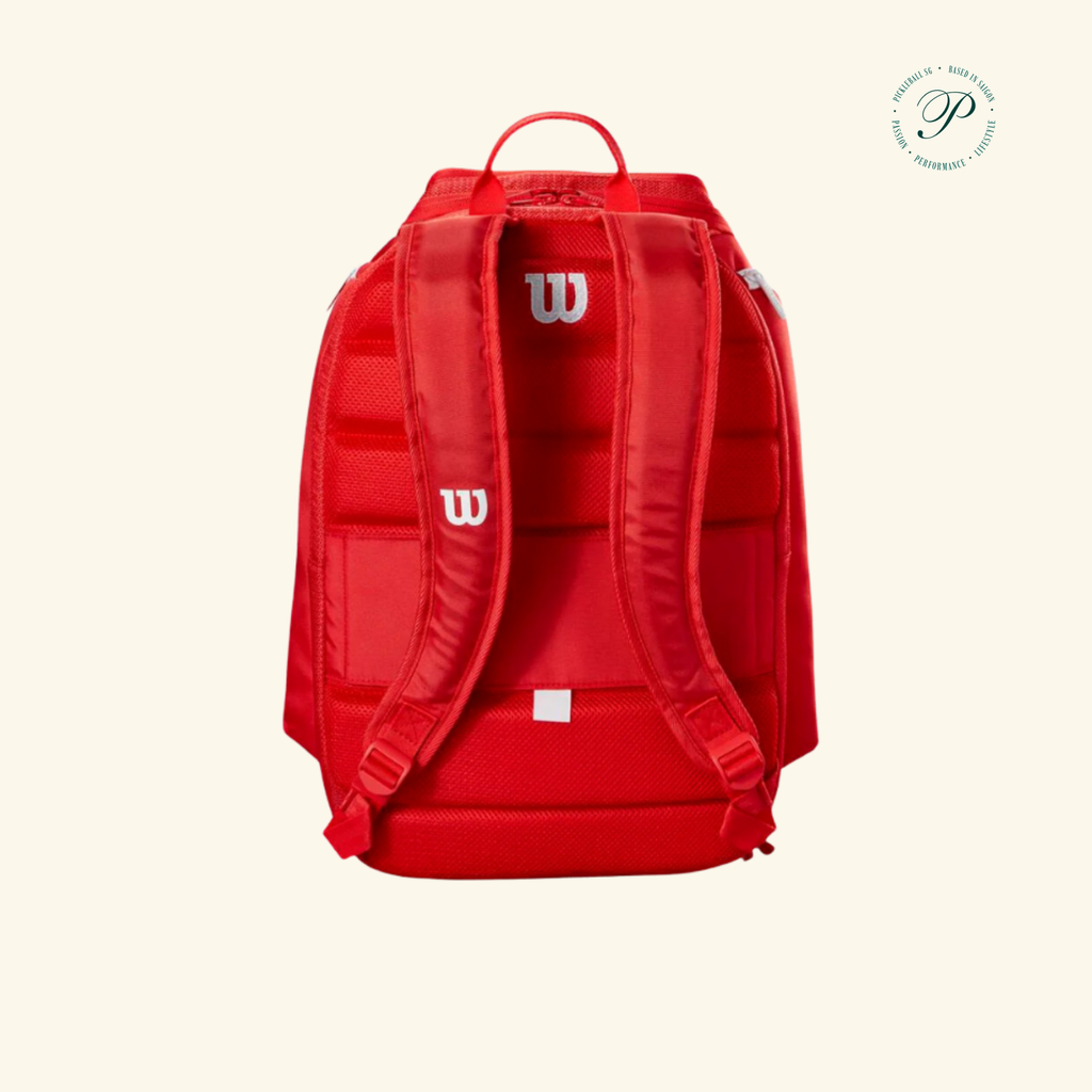 Balo Pickleball/Tennis Wilson Super Tour Red – The Professional's Choice (WR8036901001)